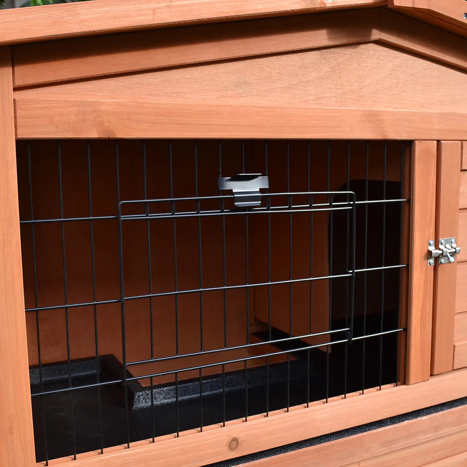 2 Tier Rabbit Hutch, Guinea Pig Cage, Ferret Enclosure, 39.6"L x 21.7"W x 39.8"H Rabbit Hutch at Gallery Canada