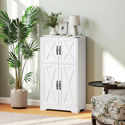 Farmhouse Kitchen Pantry, Freestanding Storage Cabinet, White Kitchen Pantry Cabinets at Gallery Canada