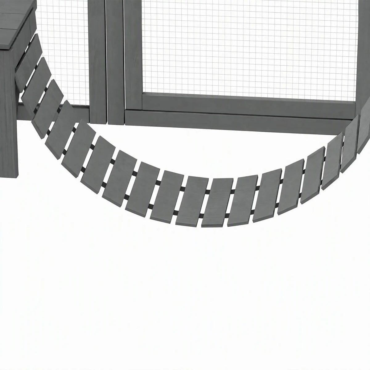 74"H Walk-in Cat Enclosure, Waterproof Roof, 2 Condos, 6 Platforms Outdoor Cat Enclosures at Gallery Canada