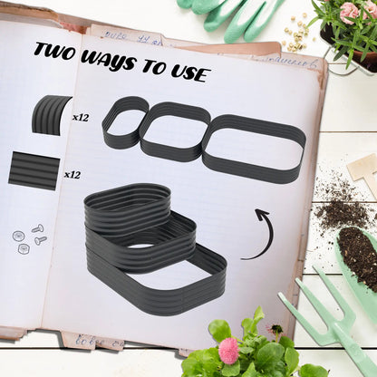 5.2'x3.6'x2.7' Outdoor Raised Garden Bed, 3-Tier Galvanized Planter Box, Grey Raised Garden Beds at Gallery Canada