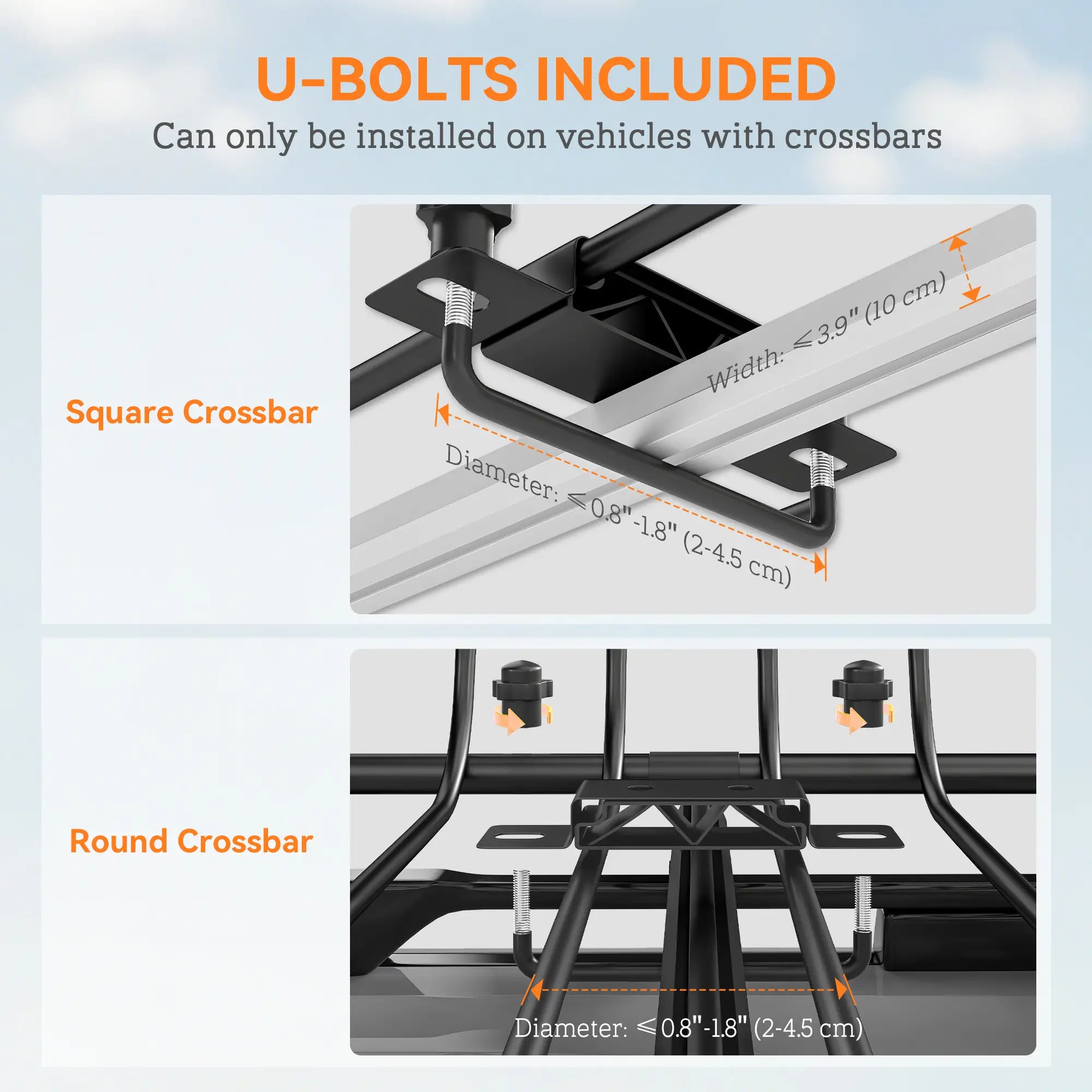 Heavy Duty Roof Rack Cargo Basket, 46