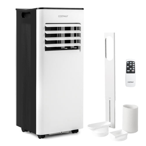 8000 BTU Portable AC With Fan, Dehumidifier, LED Display