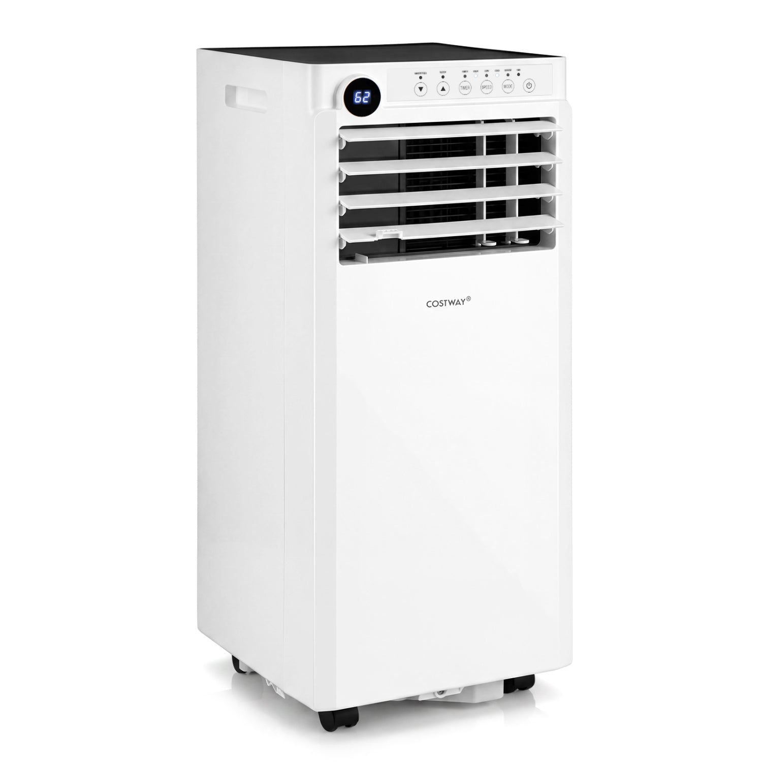 8000 BTU Portable Air Conditioner with Dehumidifier and 24H Timer, White Portable Air Conditioners at Gallery Canada