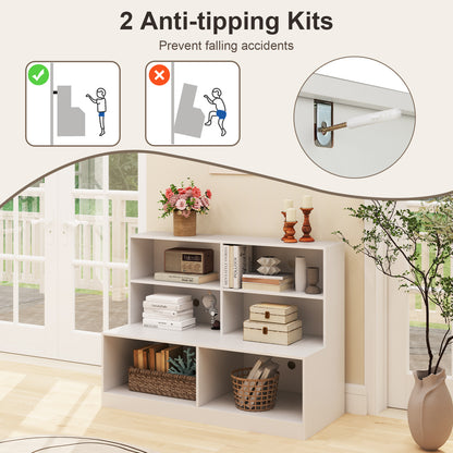 Entryway Shoe Cabinet with 2 Anti-tipping Kits, White Shoe Racks & Storage Benches at Gallery Canada