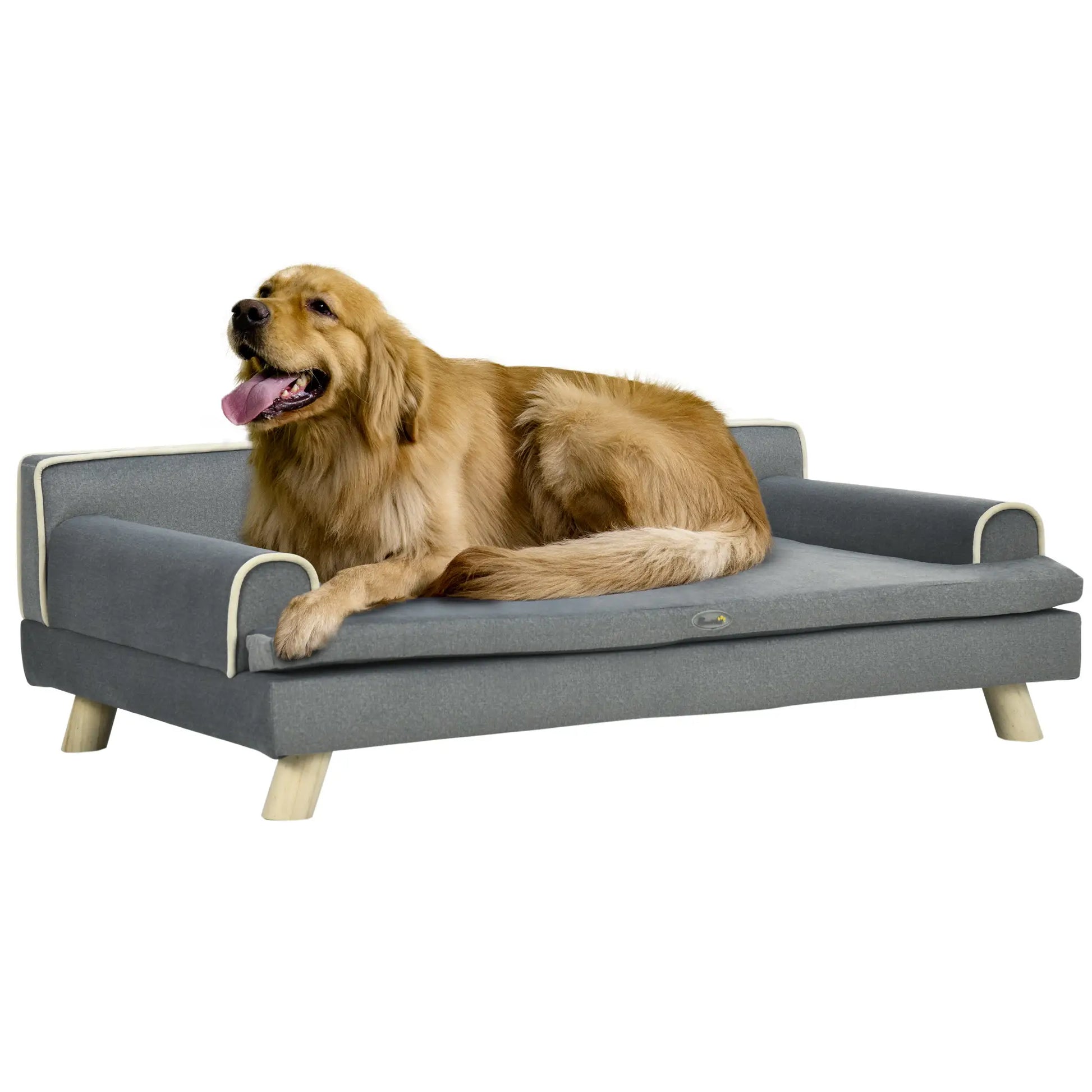 Elevated Dog Sofa Bed, Medium & Large, Dark Grey Dog Sofas at Gallery Canada