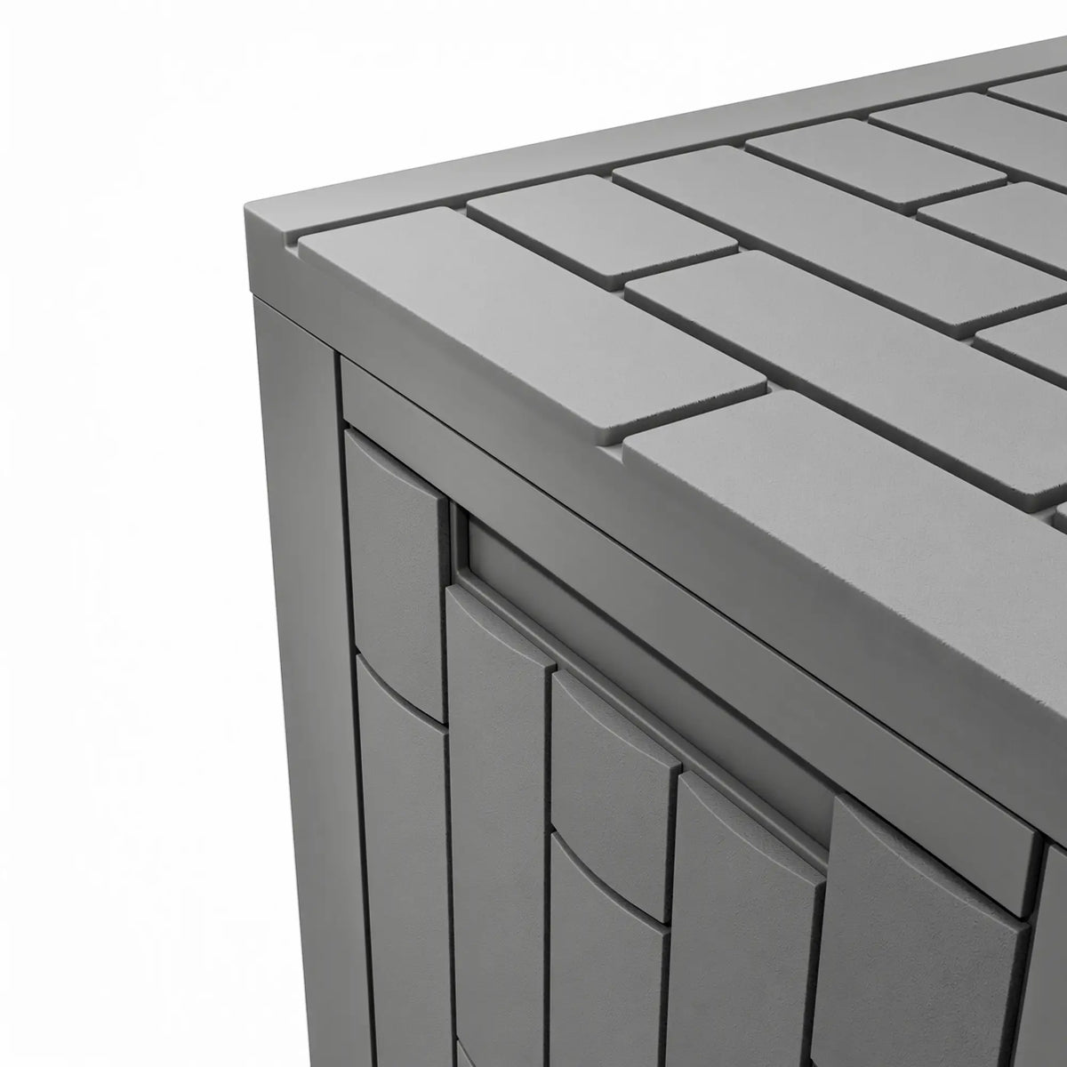 60 Gallon Resin Deck Box, Lockable Outdoor Storage Box Deck Box & Outdoor Storage at Gallery Canada