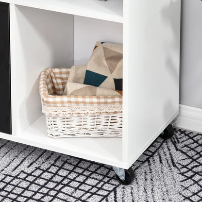 Lateral Filing Cabinet, Mobile with Wheels, Lockable Drawer, Black Office Cabinets & Cupboards at Gallery Canada