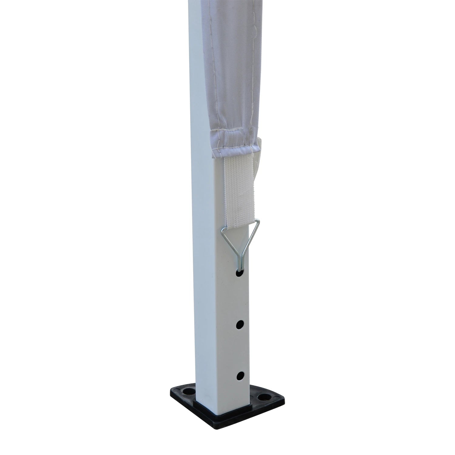 10 x 10ft Folding Pop Up Tent, Outdoor Gazebo Canopy, White Pop Up Canopies at Gallery Canada