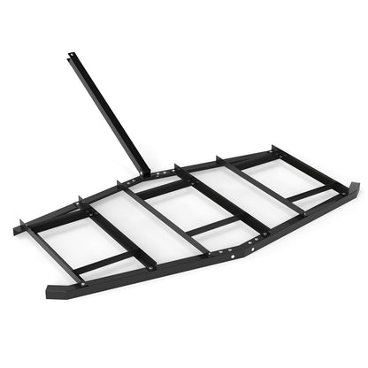 84" Wide Driveway Drag Tow Behind Landscape Leveling Rake, Black Lawn Care Tools Black at Gallery Canada