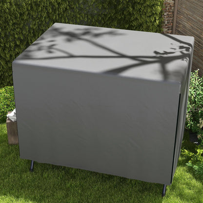 3-Seater Patio Swing Cover, Waterproof, 85" x 61" x 59", Dark Grey Patio Furniture Covers at Gallery Canada