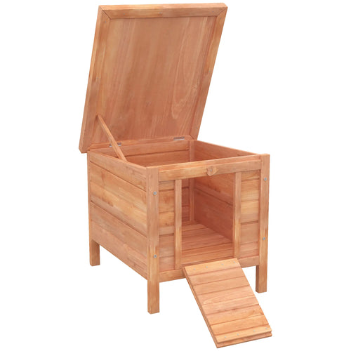 Wooden Rabbit Hutch, Bunny Cage, Outdoor Cat House, 20