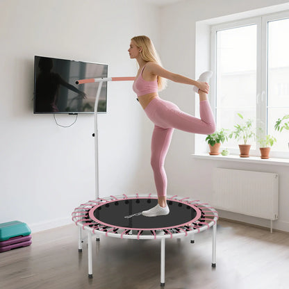 40" Foldable Bungee Rebounder Trampoline, Pink Trampolines at Gallery Canada