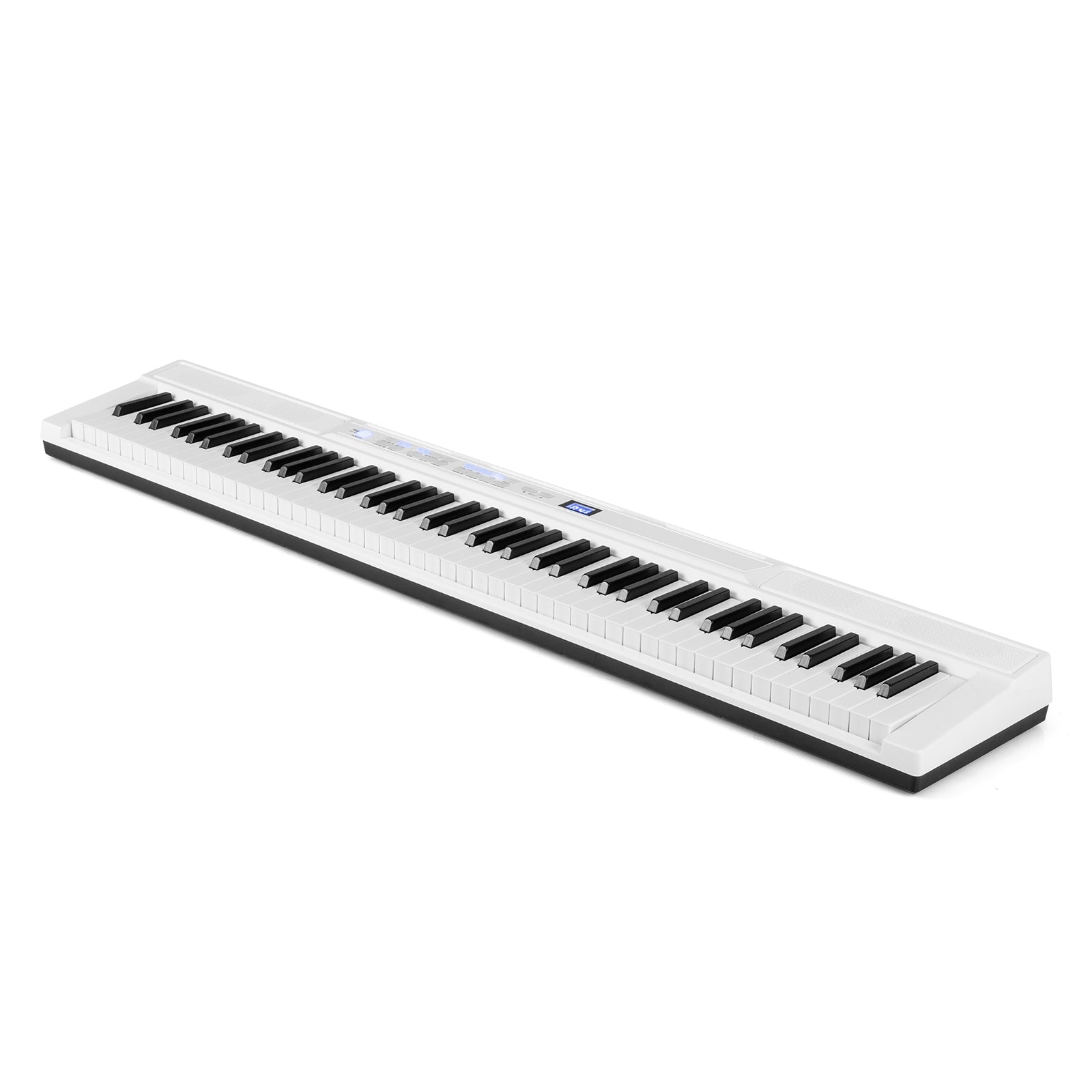88-Key Electric Piano Keyboard with Adjustable Stand and Portable Bag, White Pianos & Keyboards at Gallery Canada