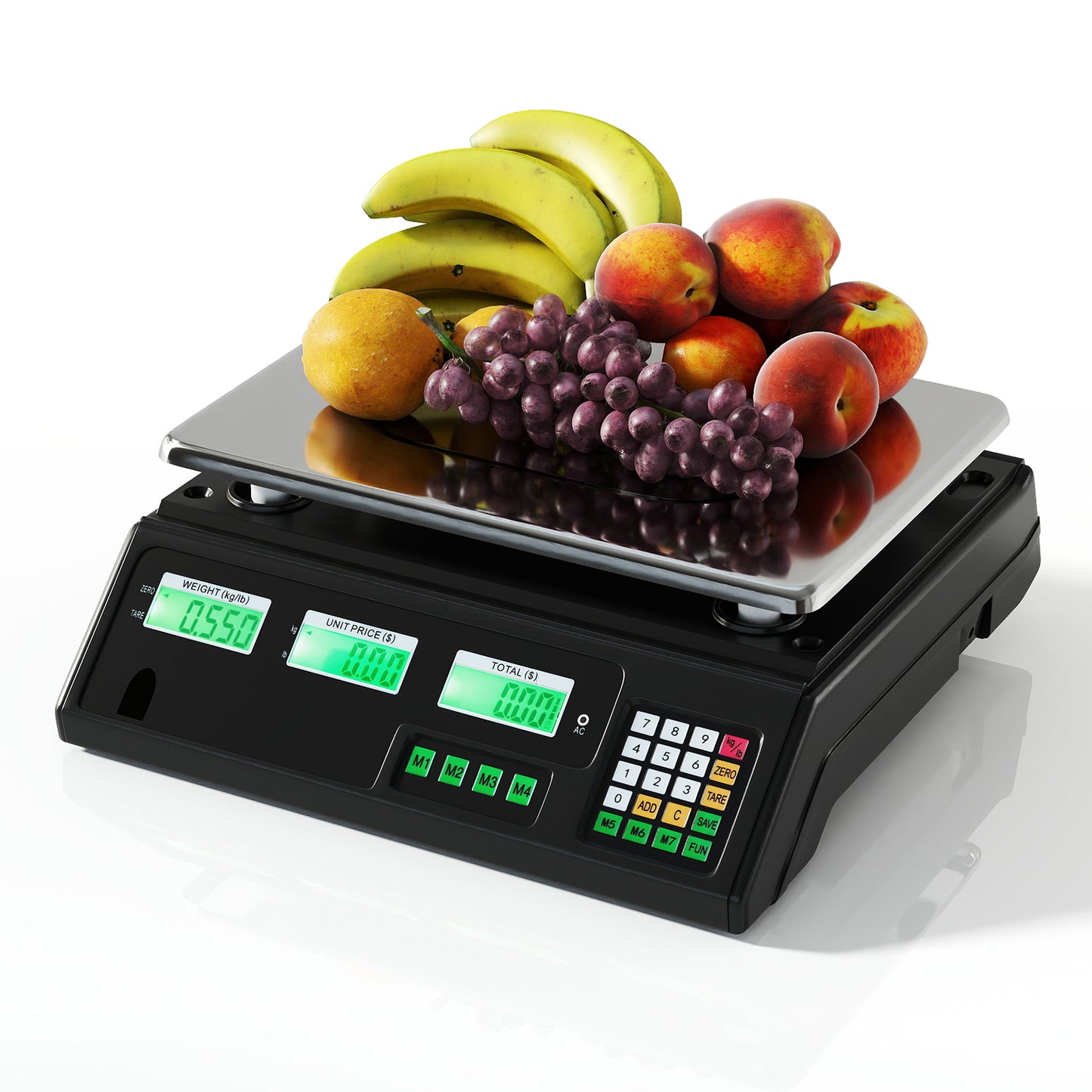 88lb Price Computing Scale Digital Commercial Food Scale with Counting Function Kitchen Tools Options at Gallery Canada