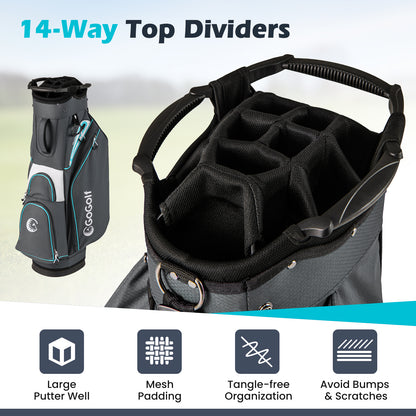 Lightweight Portable Golf Cart Bag, Gray Golf at Gallery Canada