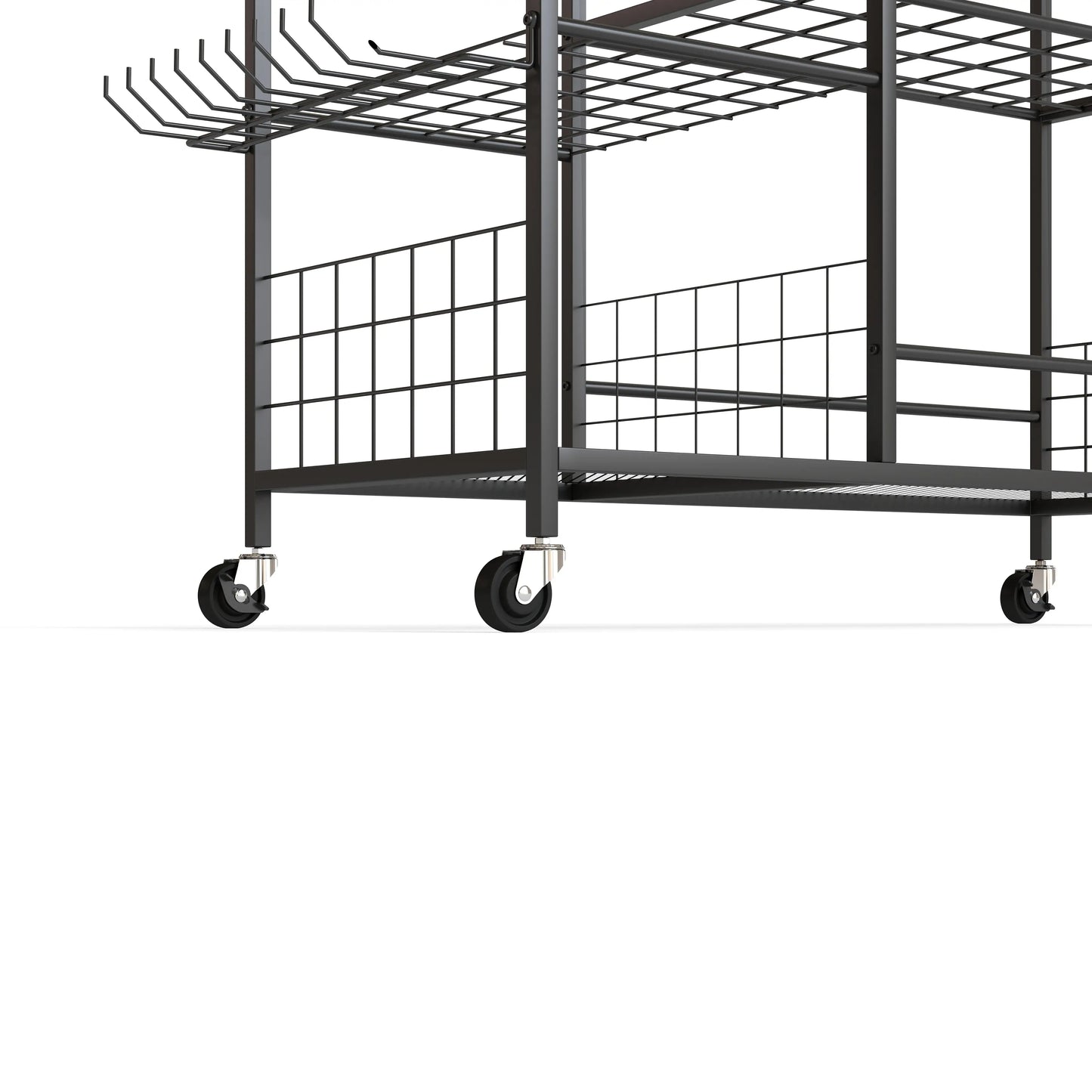 3-Tier Garden Tool Organizer, 74 Slots, 4 Wheels, 11 Hooks Garden Accessories at Gallery Canada