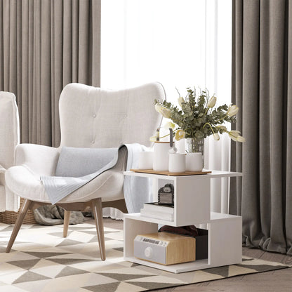 Slim Nightstand, Bedside Stand for Small Spaces Side Tables at Gallery Canada