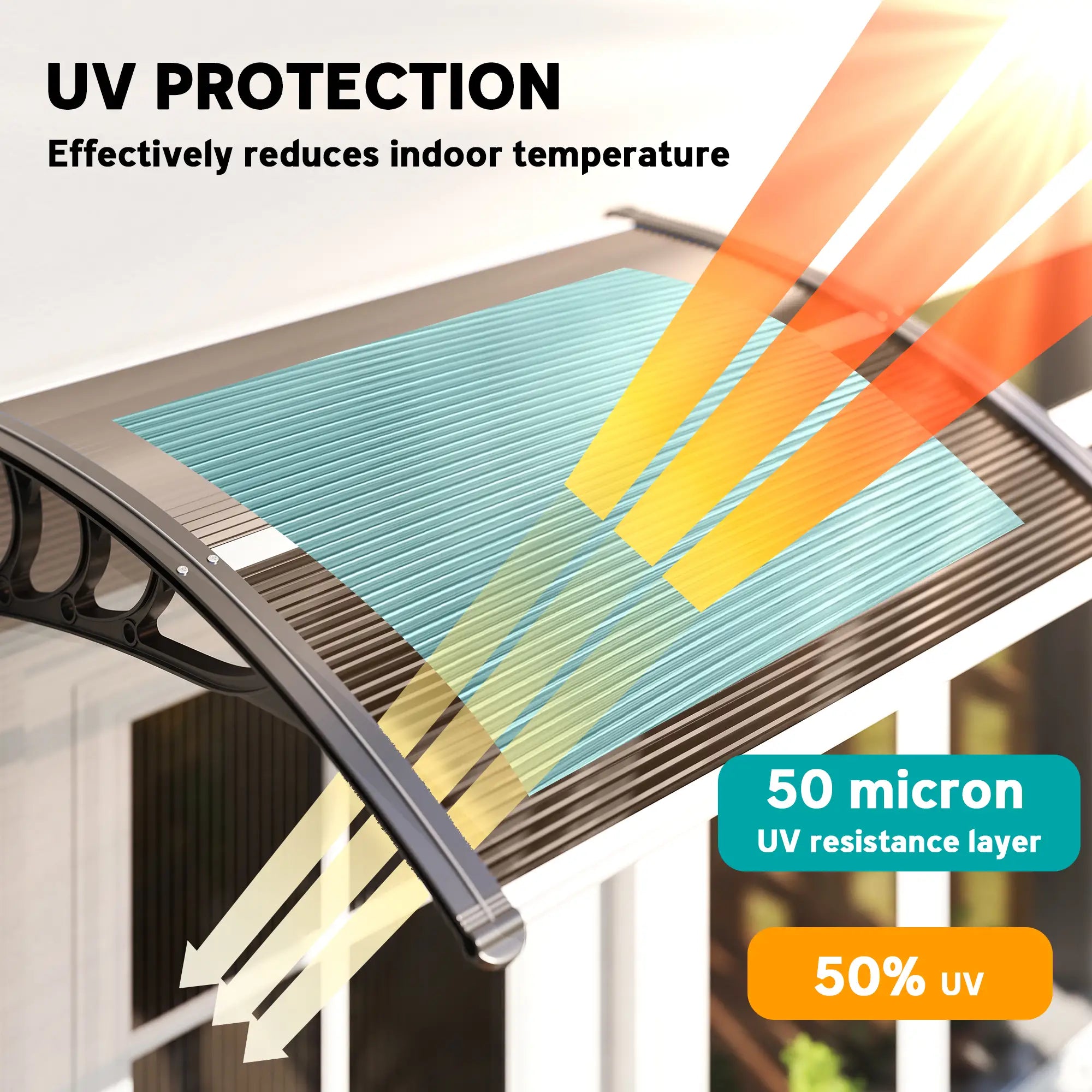 Window Awning Door Canopy, 30