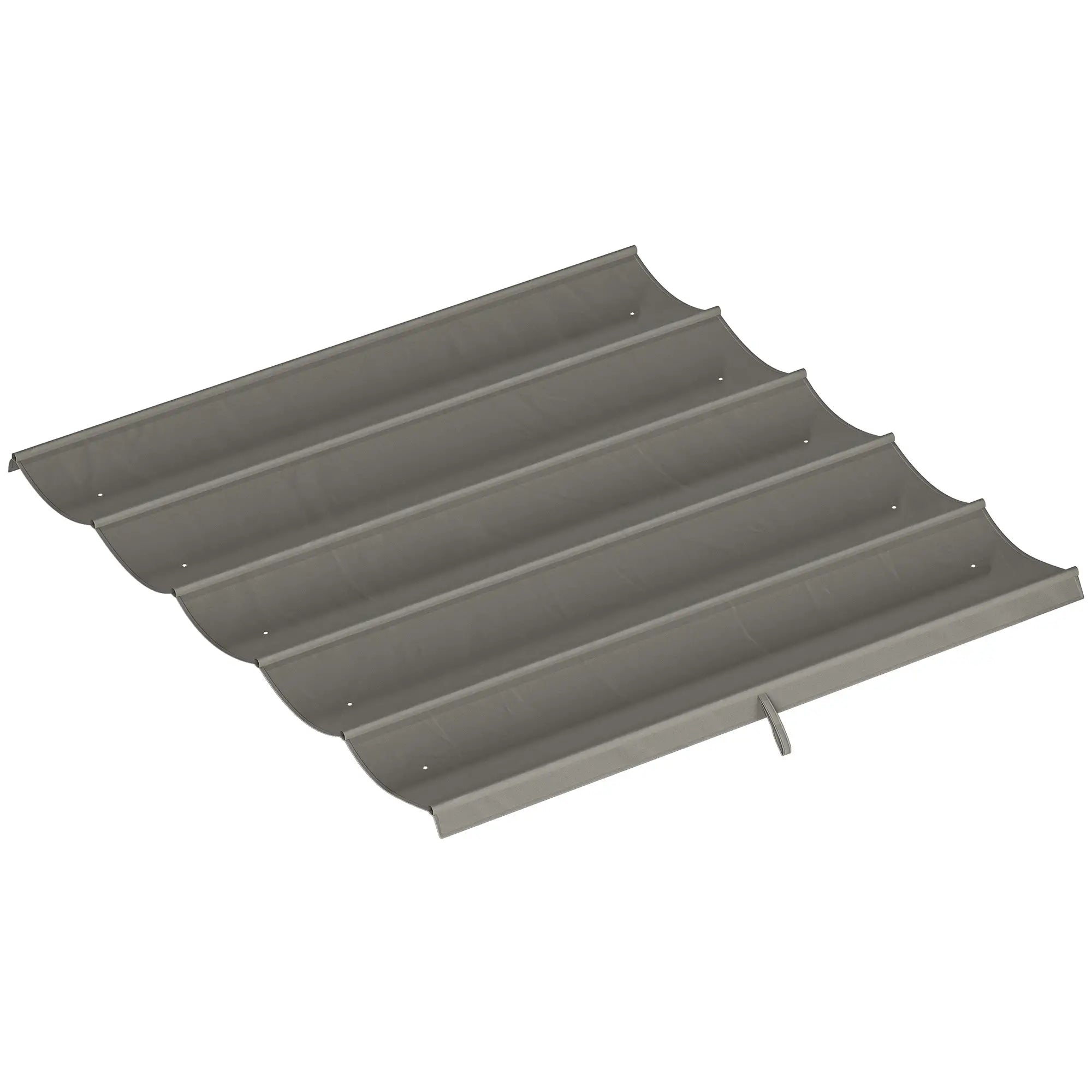 8.2' x 8.4' Retractable Pergola Canopy Replacement, Light Grey Gazebo Canopy Replacement at Gallery Canada
