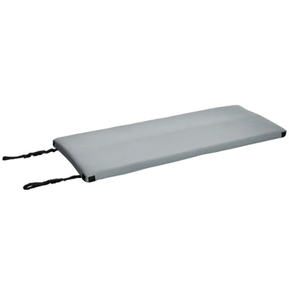 Memory Foam Camping Mat, 2.8'' Thick, Portable Roll Up, Grey Camping Cots Grey at Gallery Canada
