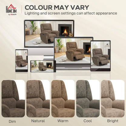 Fabric Recliner Chair, USB Ports, Swivel Rocking Footrest Sofas & Reclining Chairs at Gallery Canada