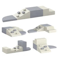 Ensemble de 4 blocs d'escalade en mousse pour bébé en intérieur
