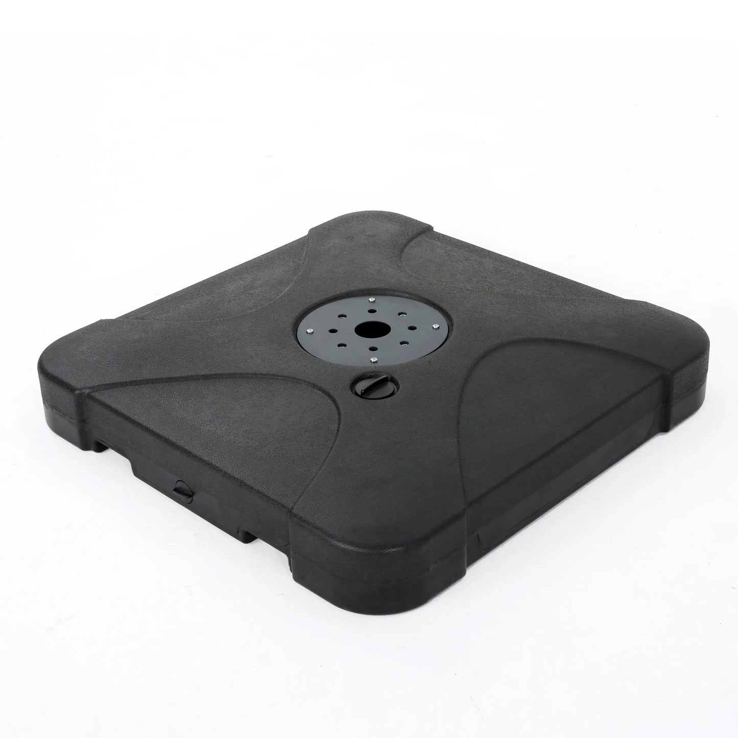 Resin Construction 10-Foot Cantilever Umbrella Base, 33" L x 33" W x 5" H, Black Umbrella Bases at Gallery Canada