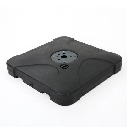 Resin Construction 10-Foot Cantilever Umbrella Base, 33" L x 33" W x 5" H, Black Umbrella Bases at Gallery Canada