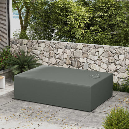 Waterproof Outdoor Sectional Sofa Cover, 97" x 65" x 26", Dark Grey Patio Furniture Covers at Gallery Canada