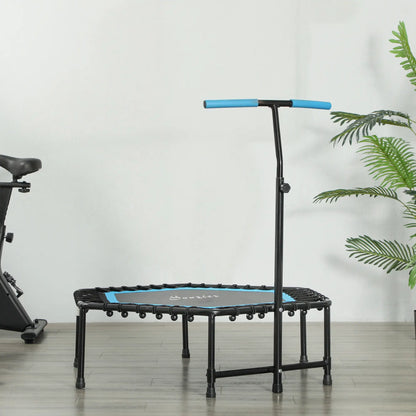 45" Rebounder Trampoline for Adults, Adjustable Handle, Blue Trampolines at Gallery Canada