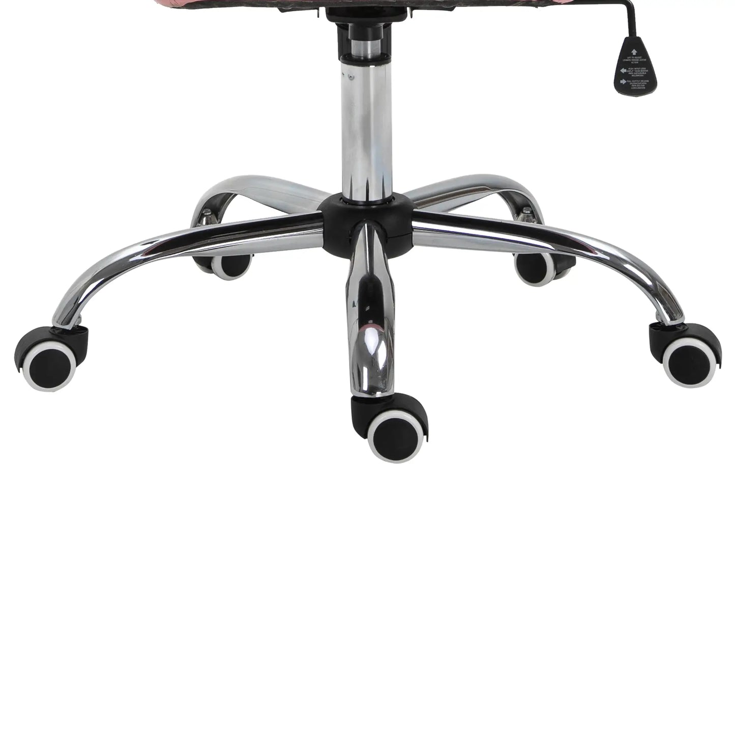 Office Chair, Computer Desk Chair with Adjustable Height and Tufted Back, Pink Task Chairs at Gallery Canada