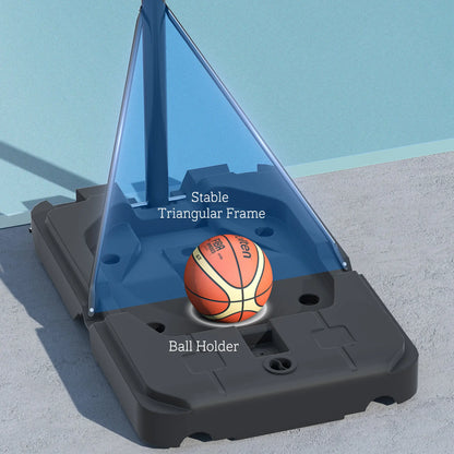 Portable Basketball Hoop, 7.5-10ft, 43" Backboard, Wheels, for Teens Adults Basketball at Gallery Canada