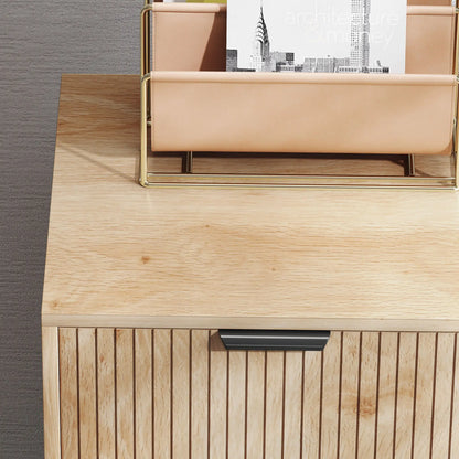 Accent Cabinet with Doors, Adjustable Shelf, Wood Legs, Oak Storage Cabinets at Gallery Canada