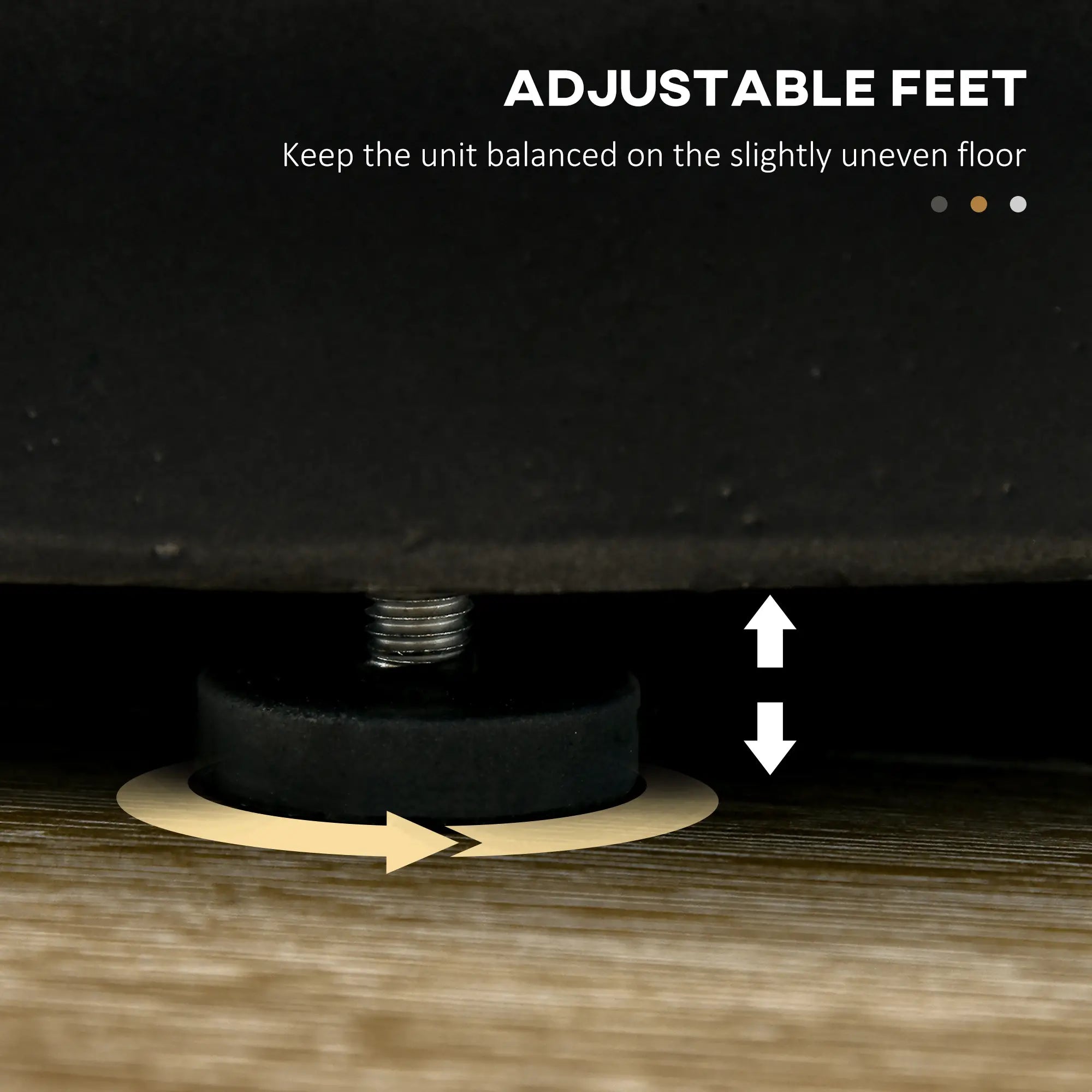 Terrazzo Finish Side Table, 17