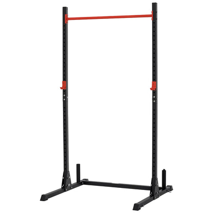 Adjustable Barbell Power Rack, Squat Stand, Strength Training, Home Gym, Black Power Towers Black at Gallery Canada