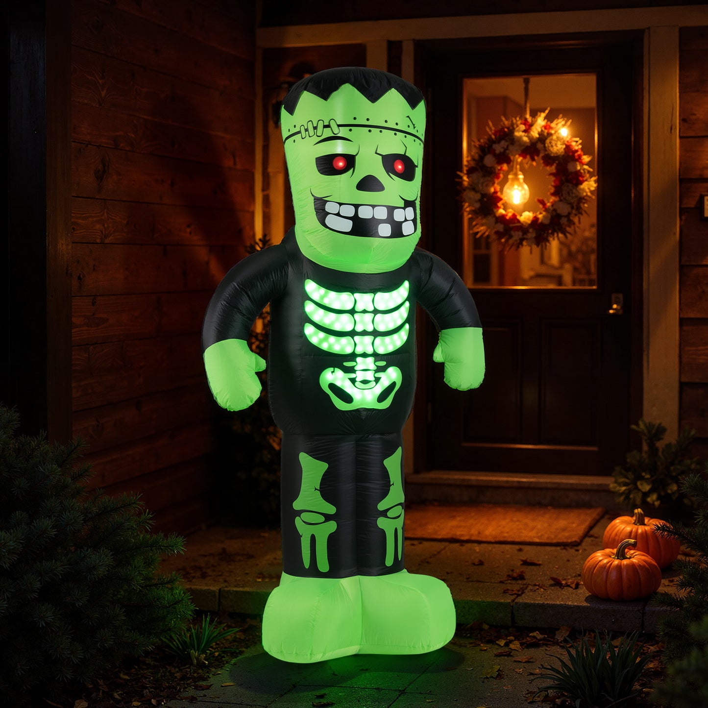 8.4 Feet Tall Halloween Inflatable Decoration Blow up Frankenstein Decoration Halloween at Gallery Canada