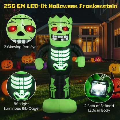 8.4 Feet Tall Halloween Inflatable Decoration Blow up Frankenstein Decoration Halloween at Gallery Canada
