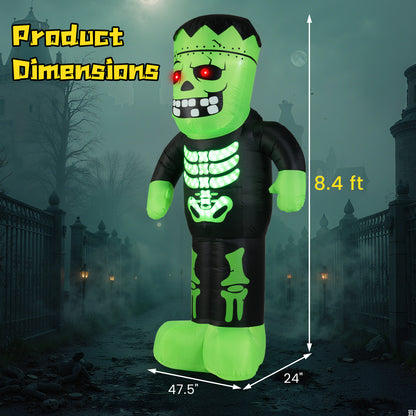 8.4 Feet Tall Halloween Inflatable Decoration Blow up Frankenstein Decoration Halloween at Gallery Canada