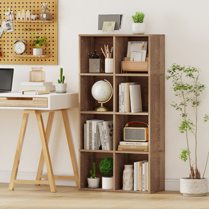 8-Cube Bookcase Bookshelf, Storage Organizer, Natural Bookcases at Gallery Canada
