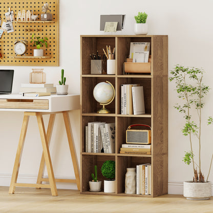 8-Cube Bookcase Bookshelf, Storage Organizer, Natural Bookcases at Gallery Canada