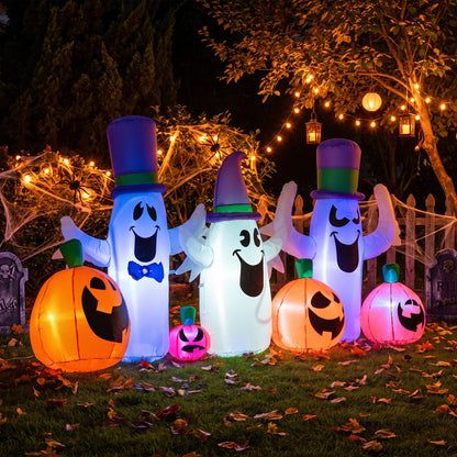 8 FT Blow Up Ghosts, Pumpkins, RGB LED, Halloween Halloween at Gallery Canada