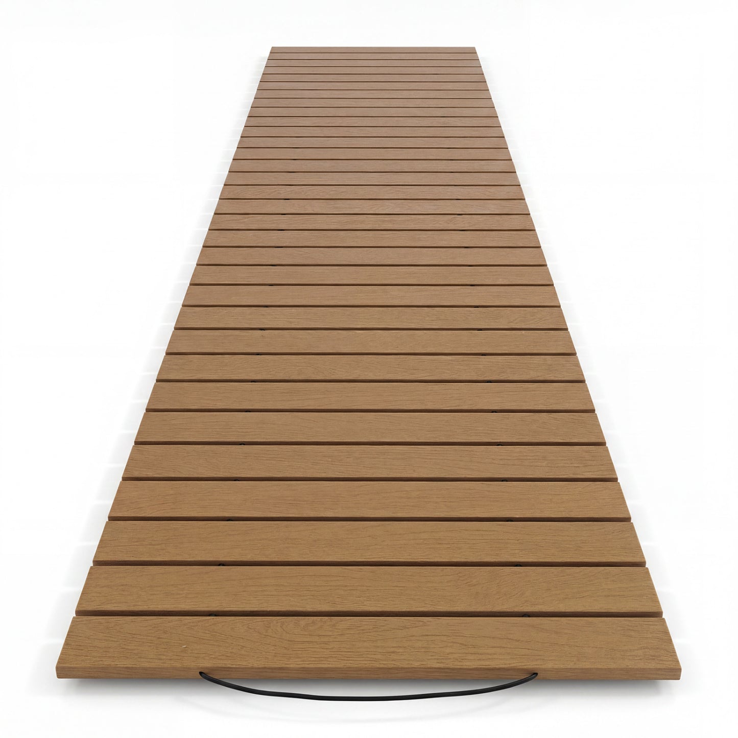 8 Ft Outdoor Pathway Roll-Out Patio Boardwalk, Brown Decorative Fencing & Flooring at Gallery Canada