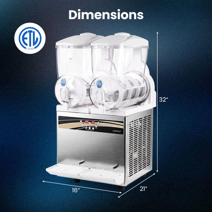 8 Gal Machine à Slushie Commerciale