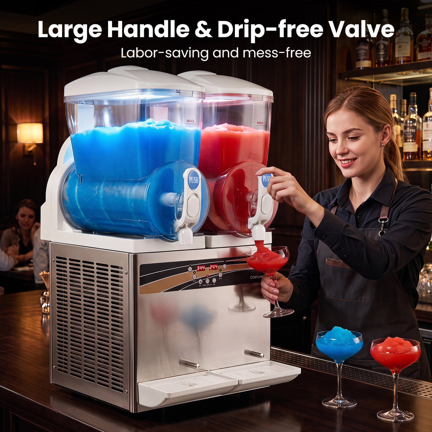 8 Gal Machine à Slushie Commerciale