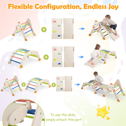 8-in-1 Foldable Climbing Toy, Rocket Theme, Multicolor