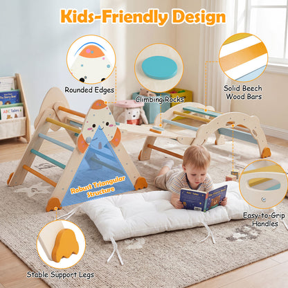 Foldable Rocket Climbing Toy for Toddler, Macaron