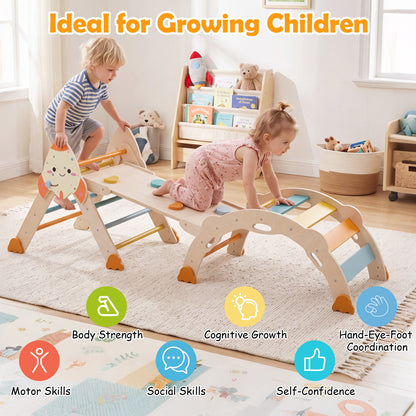 Foldable Rocket Climbing Toy for Toddler, Macaron