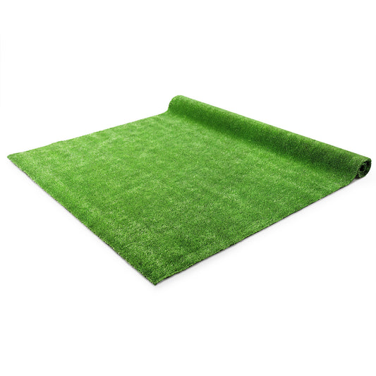 8 x 5 Feet Artificial Turf Rug with Low 0.3 inch Pile Height-S Decorative Fencing & Flooring Green at Gallery Canada