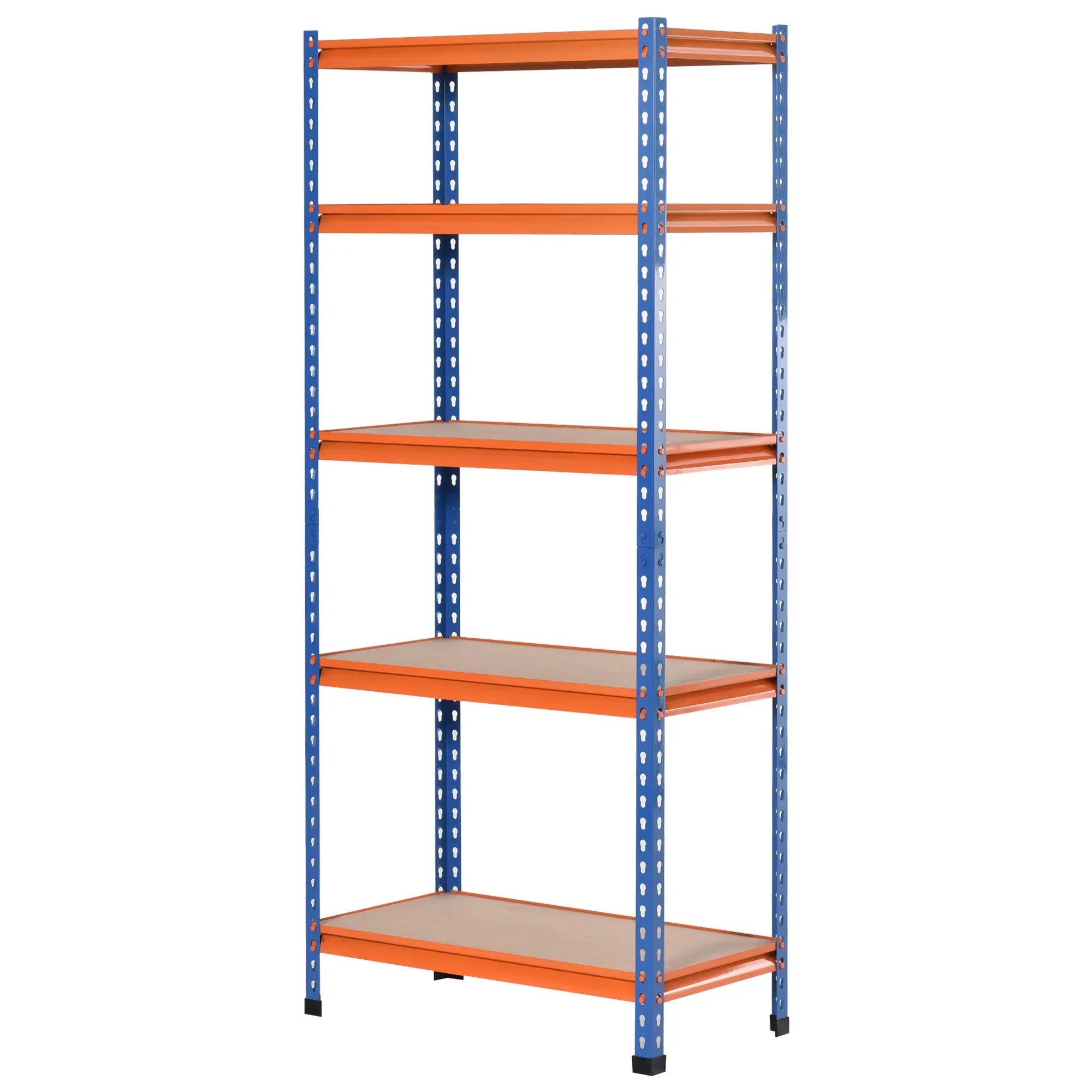 5-Tier Heavy Duty Garage Shelf, Adjustable Metal Shelving Unit, 31.5