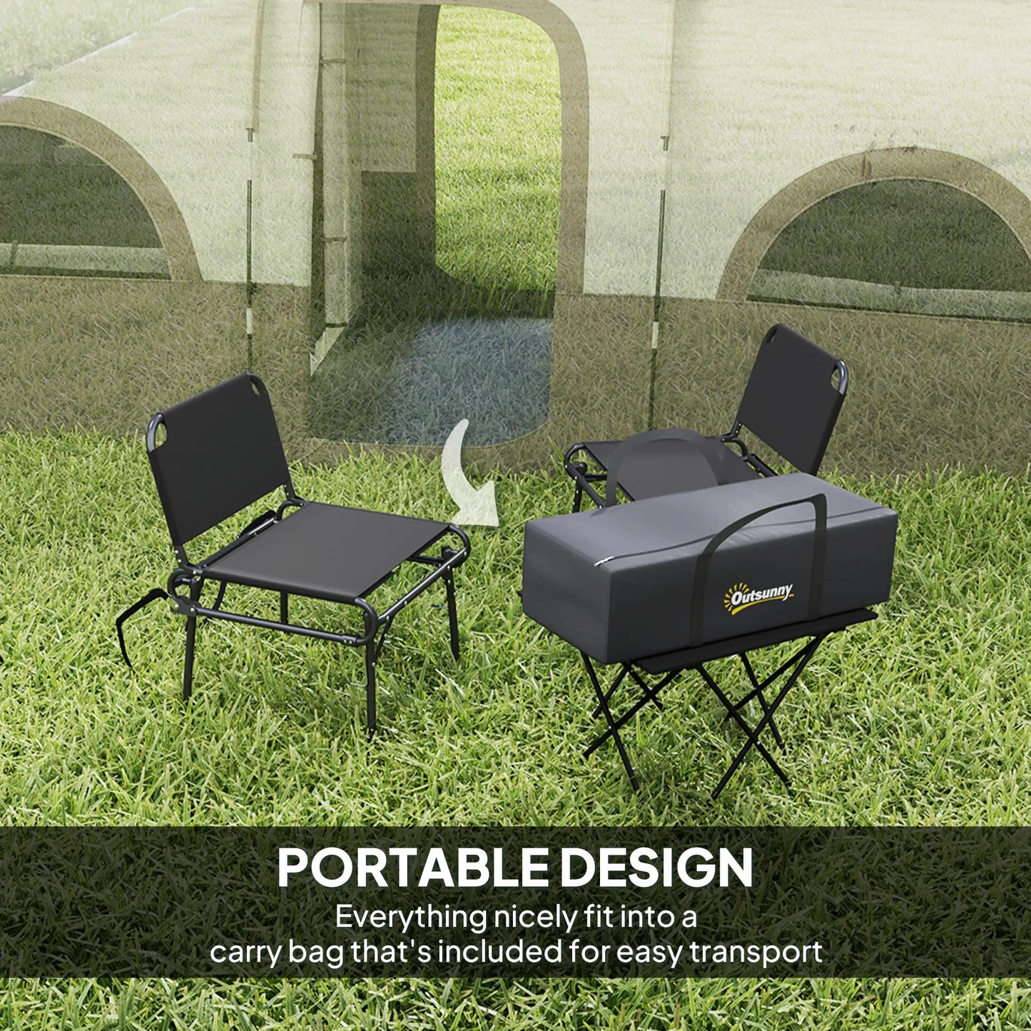 4-6 Person Camping Tent, 3 Room, 3000mm Waterproof, UPF30+, Khaki Camping Tents at Gallery Canada
